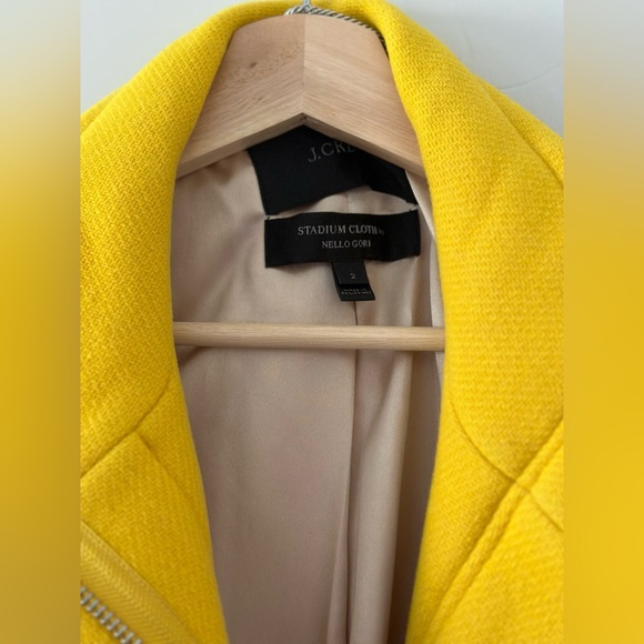 Like New J. Crew Stadium Cloth Wool Coat Beautiful, Fully Lined Size 2 - Picture 4 of 4